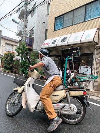 「おっちゃんは、はいたつにいく」