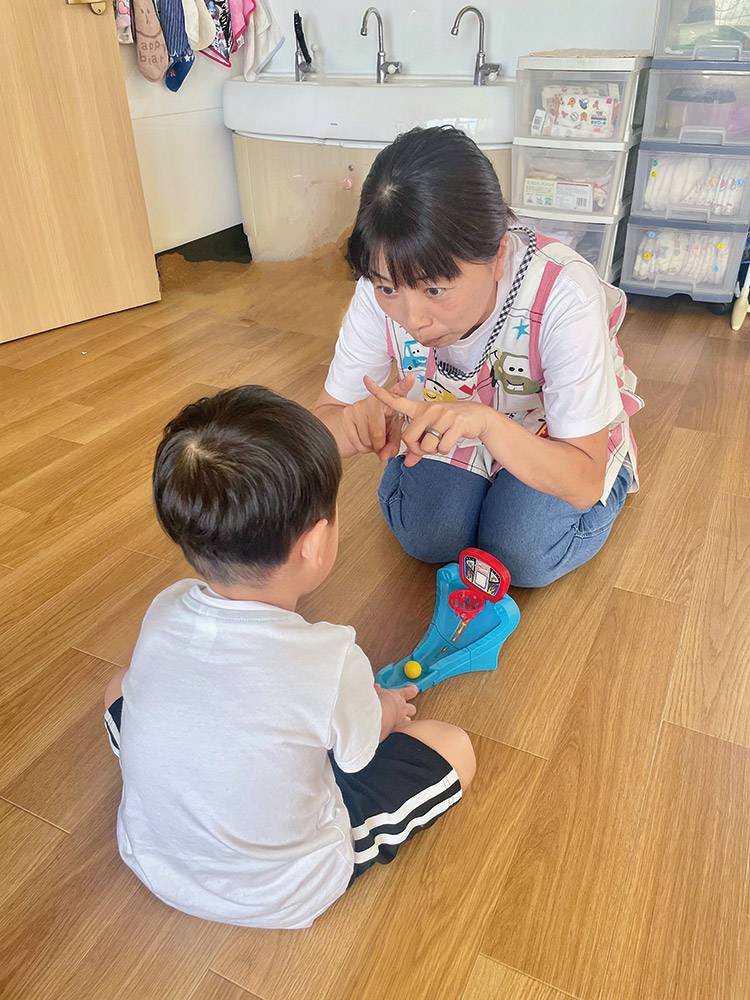 「お母さん私にも…」